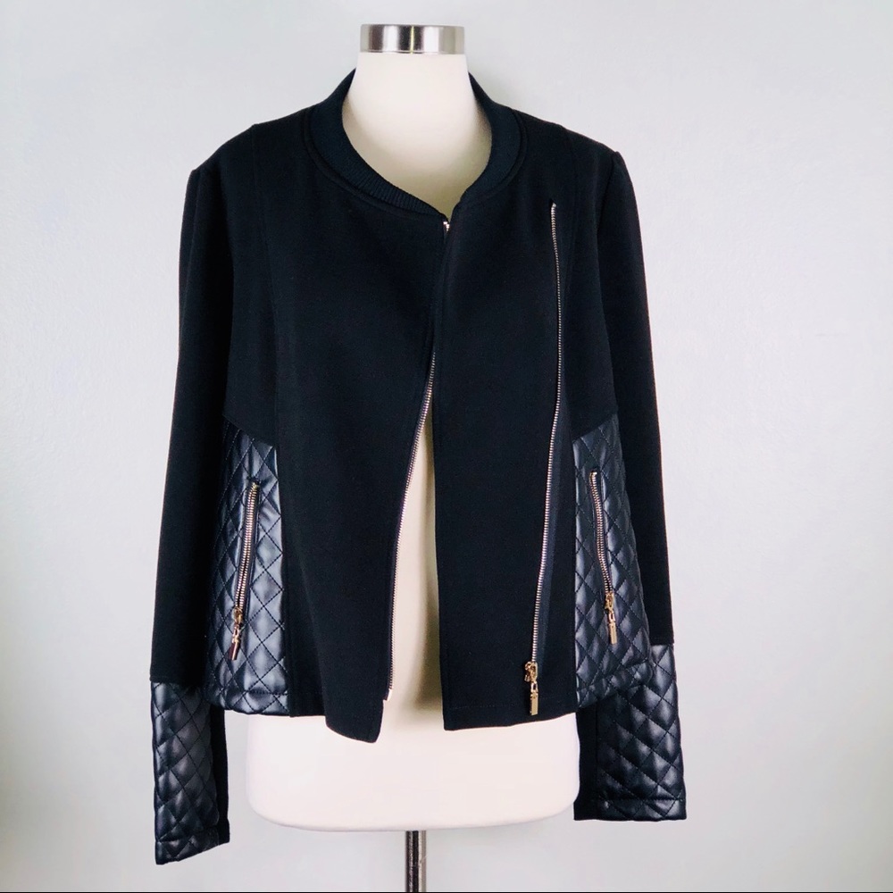Forever 21 Black Faux Leather Jacket